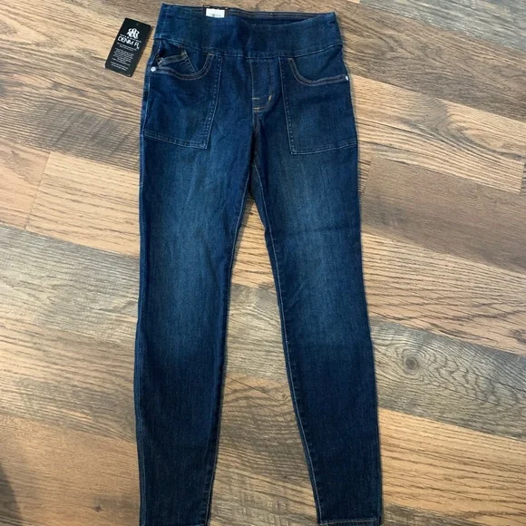 Shop Rock Revival Madison Bootcut Jeans in Washed Black Jaded London Clothing